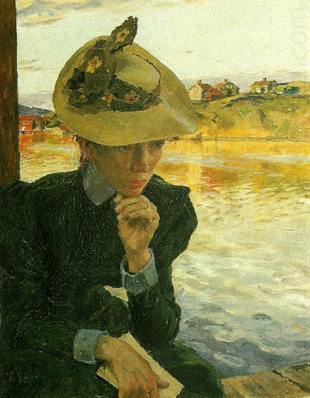 Carl Wilhelmson vid vastkusten china oil painting image